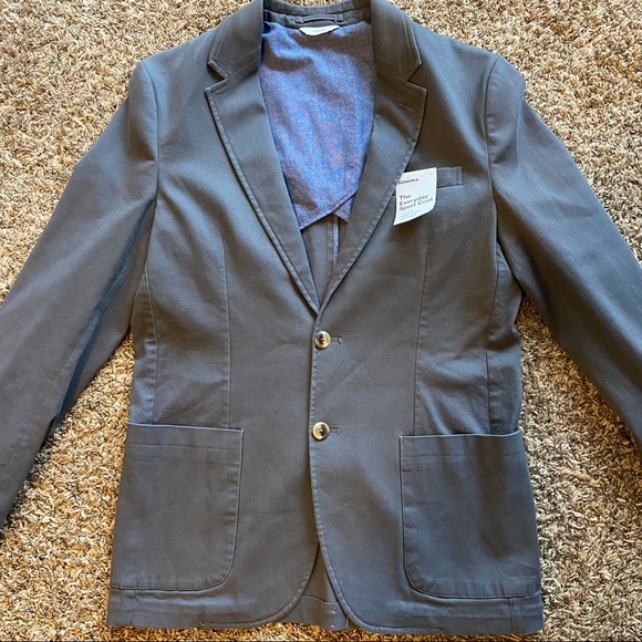 Sonoma | NWT Men’s Everyday Sport Coat in Charcoal - Picture 2 of 6